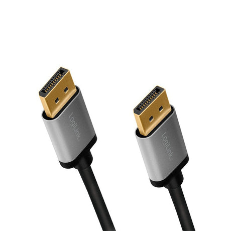 EAN 4052792062045 - LogiLink CDA0102 cable DisplayPort 3 m Gris, Negro imagen 2