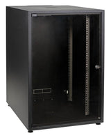 Netzwerkschrank Office 18he 600x800mm Ral9005 (Speditionsversand)