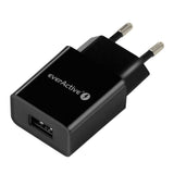 Everactive Cargador 1xusb Sc200b 2,4a Negro
