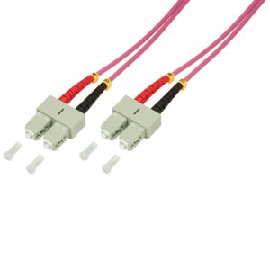 Lwl Cable De Red Om4 Sc Sc 2,0m Duplex Logilink