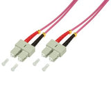 Lwl Cable De Red Om4 Sc Sc 2,0m Duplex Logilink