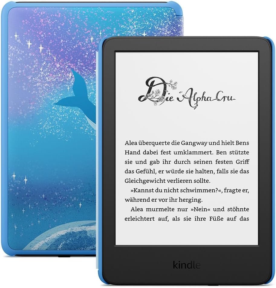 Amazon Kindle Kids Lectore De E-Book Pantalla Táctil 16 Gb Wifi Negro, Azul