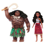 Blister 2 Muñecos Vaiana & Maui Moana 2 Disney