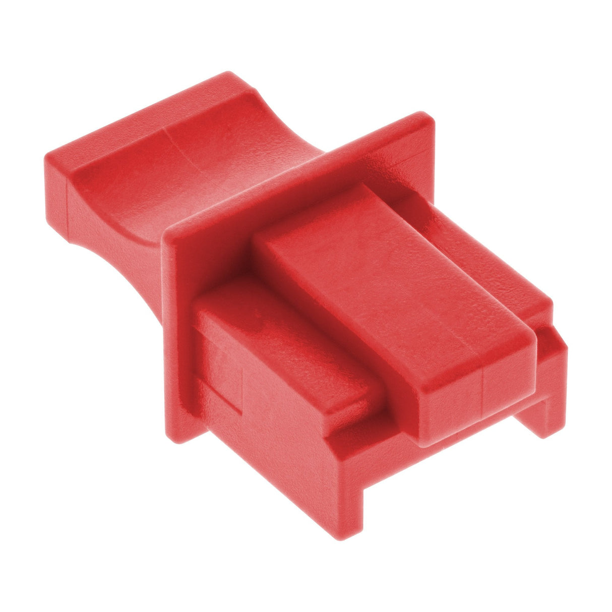 Inline Dust Cover Para Enchufe Rj45 Rojo 100 Uds.