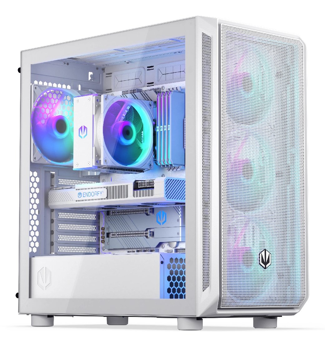 Caja Pc Endorfy Arx 700 White Argb Blanco Ey2a017