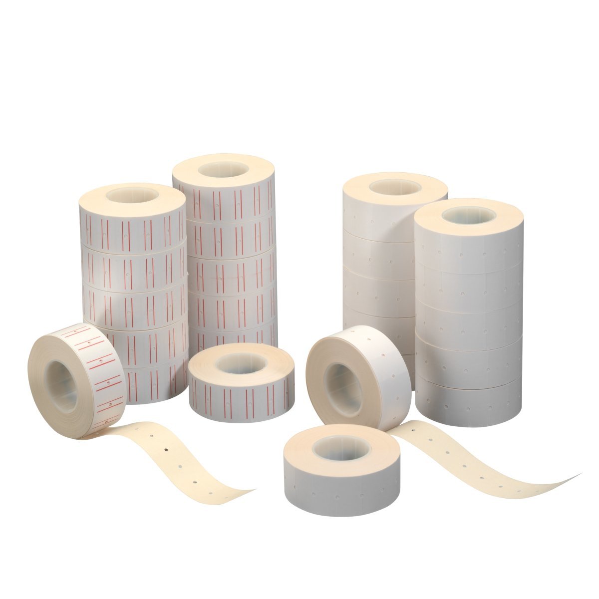 Herlitz Preisauszeichnungsetikett 1-Zeilig Ws 12 Rollen 1200