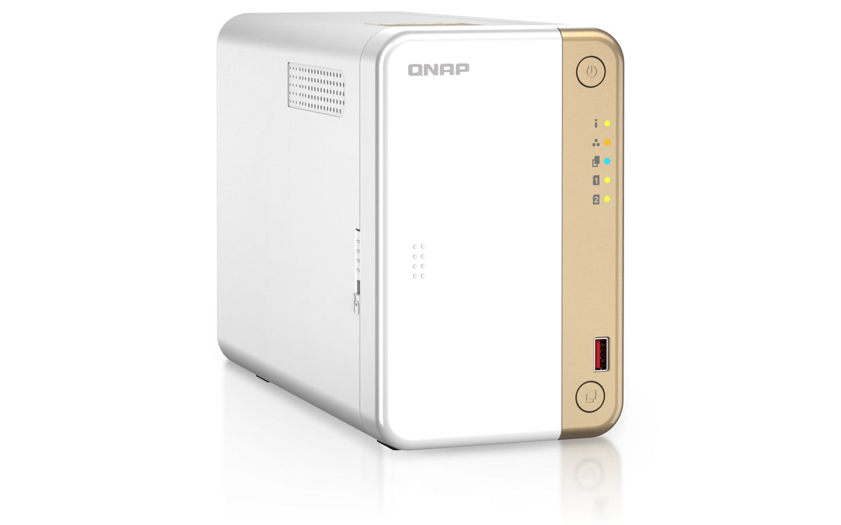 Nas Qnap Ts-262-4g  2xhdd-Bay 1x2.5gbe 4xusb