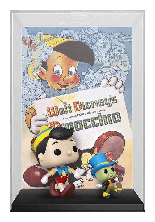 Figura Pop Movie Poster Disney 100th Pinocho