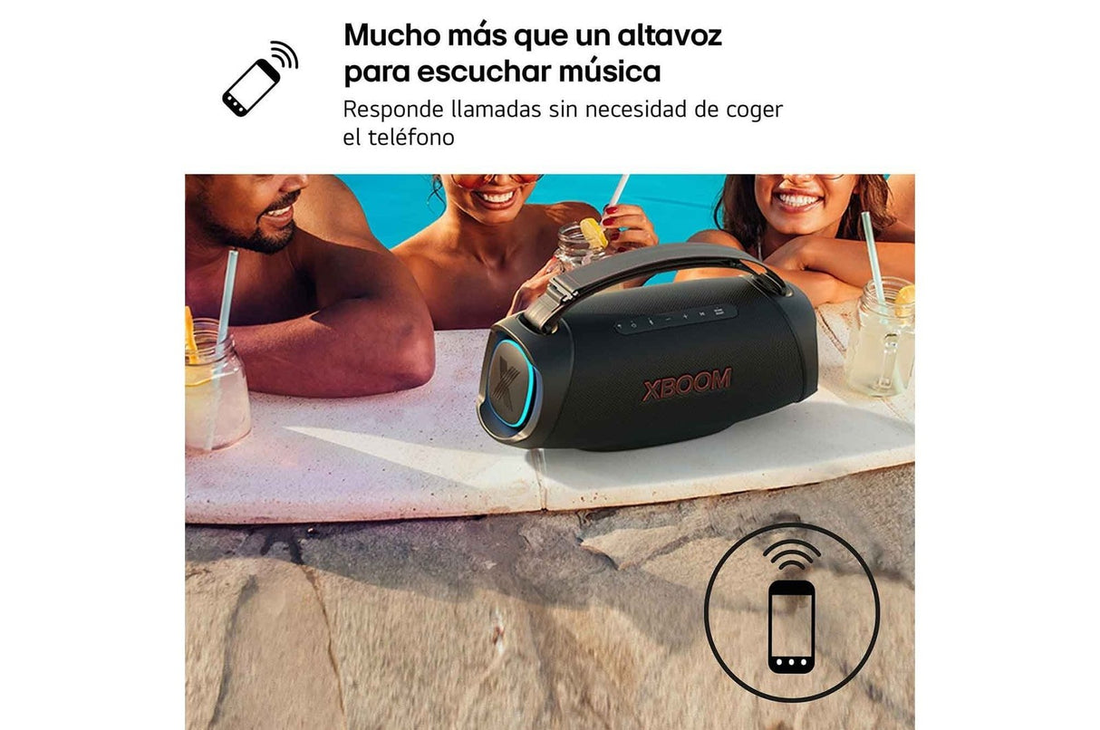 Altavoz  Lg Xboom Xg8t Negro Inalámbrico, Bluetooth, 60w