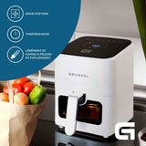 EAN 8426156017778 - Grunkel WHITEEASYFRYER freidora Sencillo 4 L Independiente 1200 W Freidora de aire caliente Blanco imagen 3