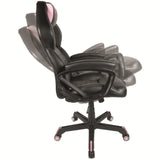 Silla Gamer Konix Geek Star Onyx Gran Comodidad Y Ergonomia Inclinacion Hasta 15º Color Negro Y Lila  Kon Chair Gk Star