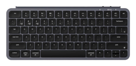 EAN 4895248876359 - Keychron B1P-K1 teclado Hogar / Oficina USB + RF Wireless + Bluetooth Gris imagen 1