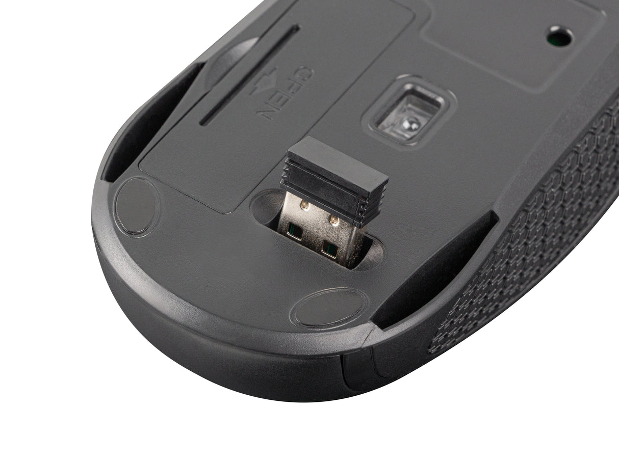 Raton Natec Jay 2 Inalambrico 1600dpi Optical Negro