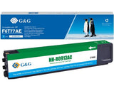 G&G Tintencartucho Compatible Con Hp 913a F6t77ae Cyan