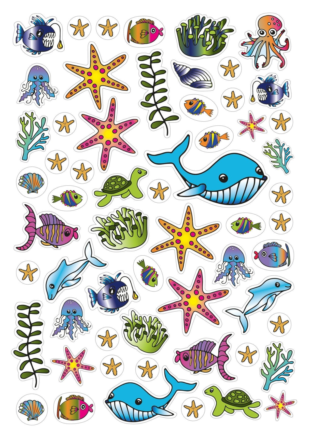 Pelikan 102018 Libro Para Colorear, Mundo Marino