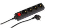EAN 5715063307335 - Microconnect MC-GRU00415BS base múltiple 1,5 m 4 salidas AC Interior Negro imagen 1