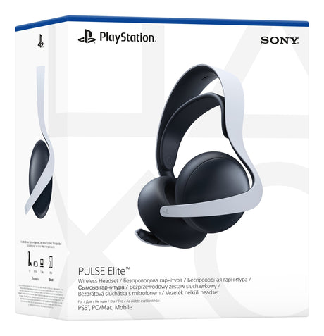 EAN 711719598558 - Sony PULSE Elite Auriculares Inalámbrico y alámbrico Diadema Juego Bluetooth Base de carga Negro, Blanco imagen 5