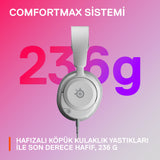 Steelseries Arctis Nova 1 Auriculares Alámbrico Diadema Juego Blanco