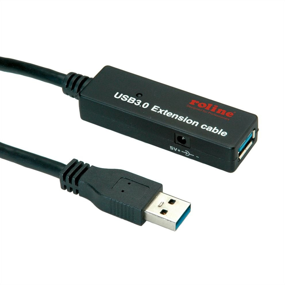 EAN 7630049617933 - ROLINE 12.04.1072 cable USB USB 3.2 Gen 1 (3.1 Gen 1) 20 m USB A Negro imagen 1