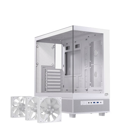 EAN 6977277369151 - Einarex EXCS-PR-500R-W carcasa de ordenador Midi Tower Blanco imagen 4