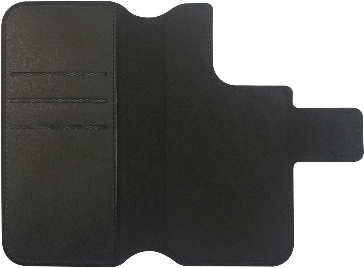 Infinite Milan Iphone 16  Black Wallet Cover. Material: