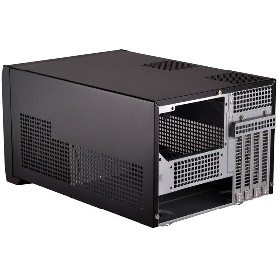 Caja Pc Silverstone Sugo Sg12  De Ordenador Escritorio Negro, Cajas De Torre Negro, Escritorio, Pc, Aluminio, Acero, Micro-Atx, Mini-Dtx, Mini-Itx, Negro, 8,2 Cm