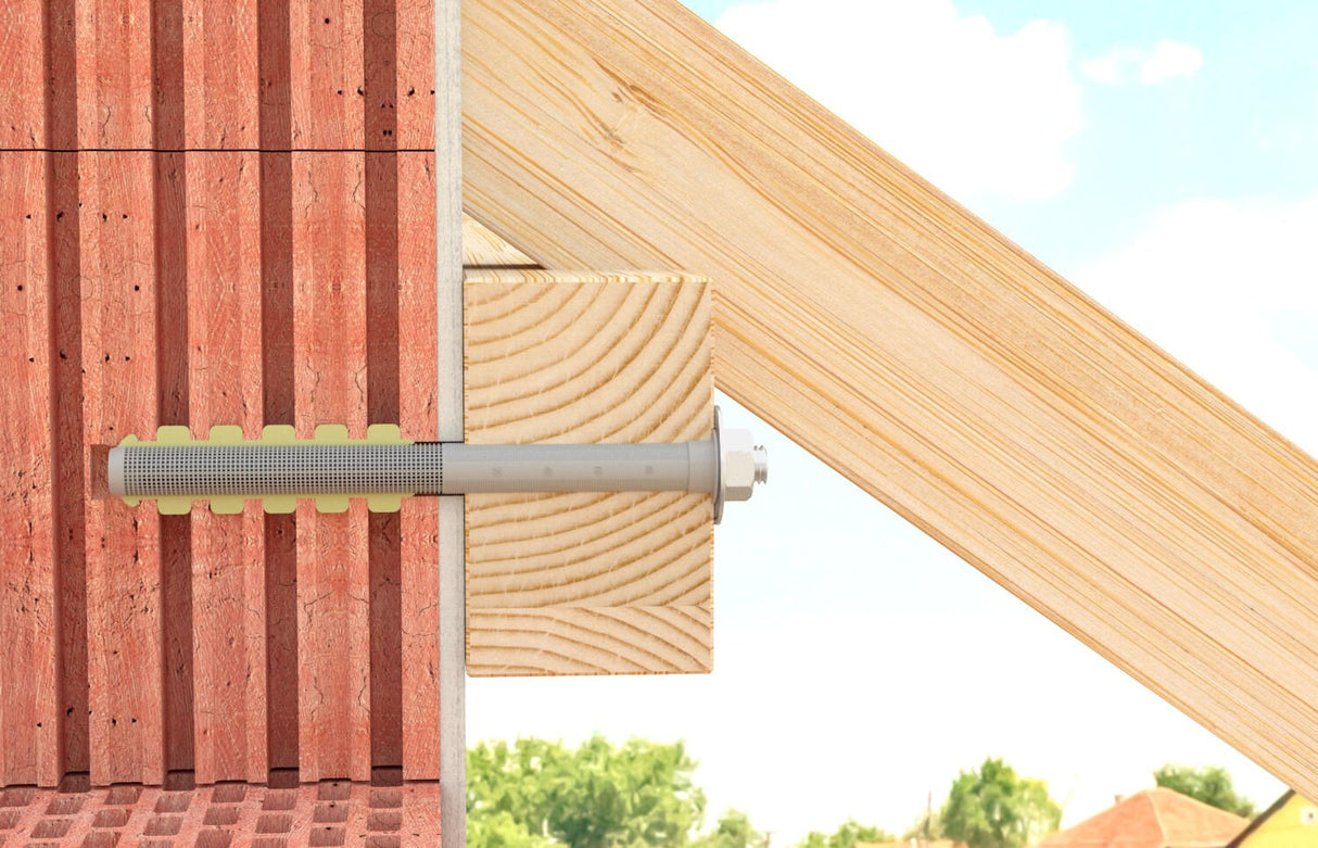 Pack 20 Unid. Taco Quimico Tamiz H 20x85k Plastico F41904 Fischer