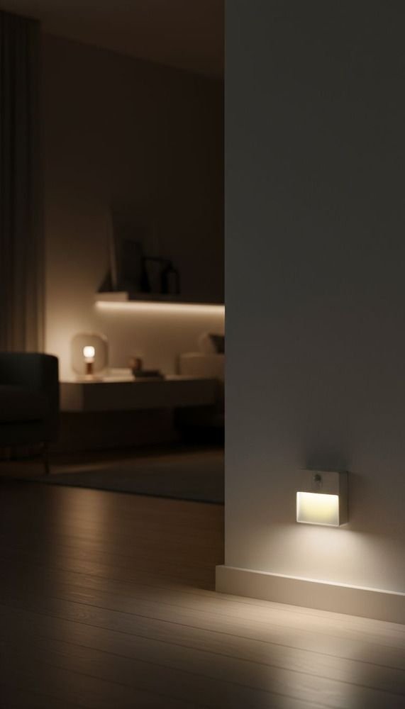 Ansmann Sensor-Nachtlicht Nl5r Wiederaufladbar (Blanco) 1600-0481