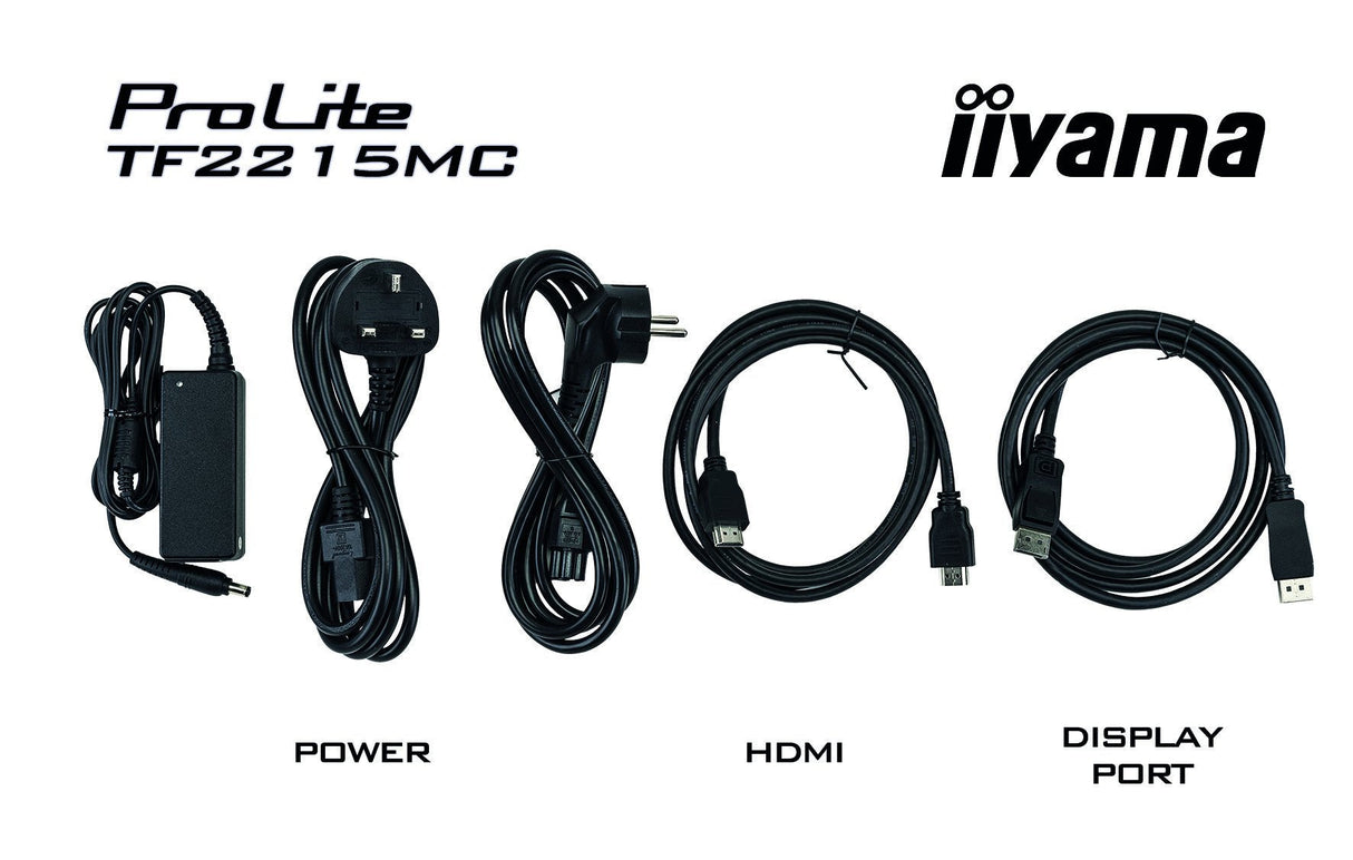 Monitor Iiyama 22 Pl Tf2215mc-B2 Touch 14ms,Vga,Hdmi,Dp,Openframe, Antifingerprint
