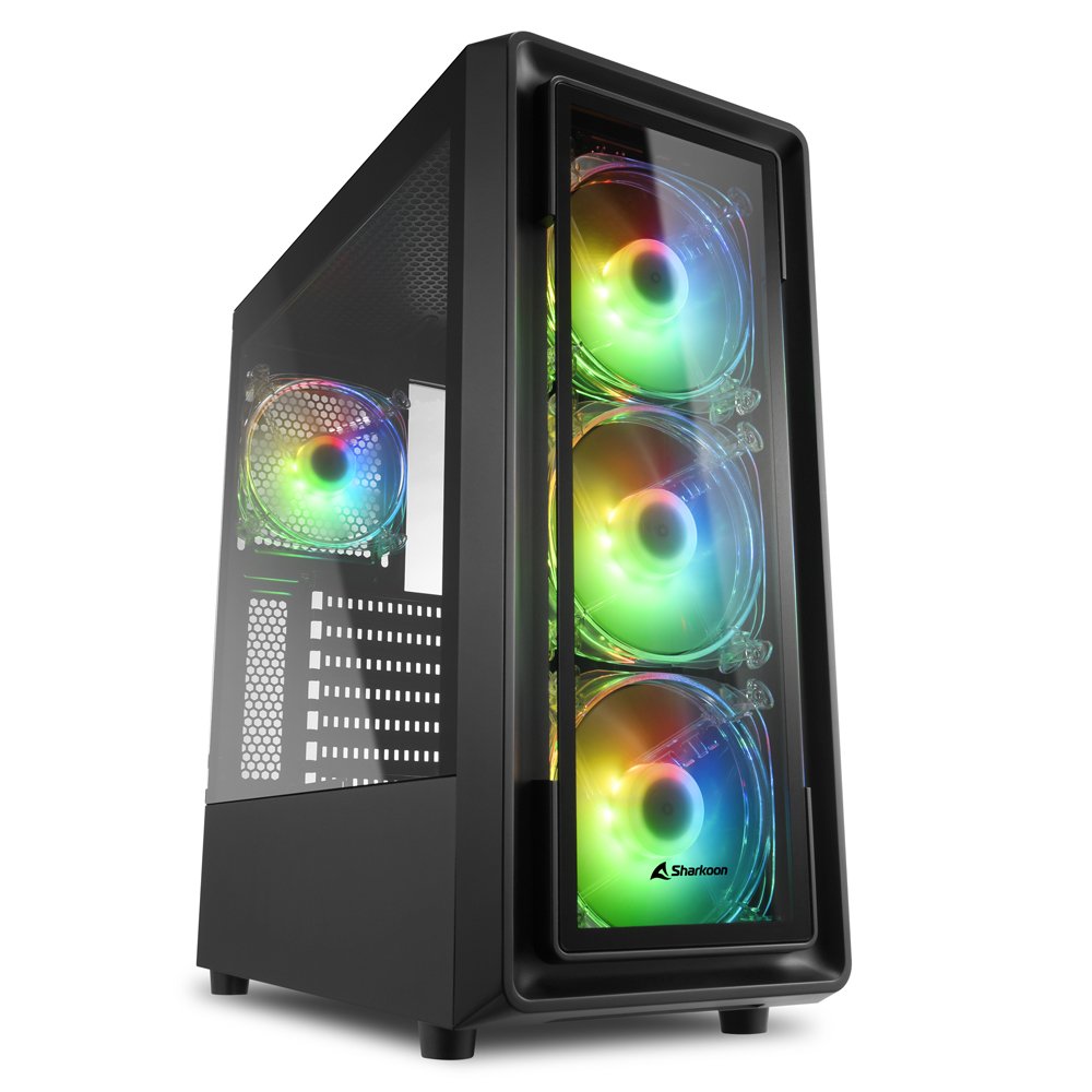 Caja Pc Sharkoon Tk4 Rgb Gaming Tk4 Rg Mit