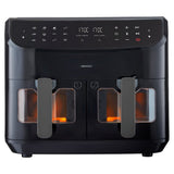 Freidora Medion Doppel Life P20 Md11760 Xxl (Negro, 2.600 Watt, 2 Körbe Je 4,35 Liter) 50077281