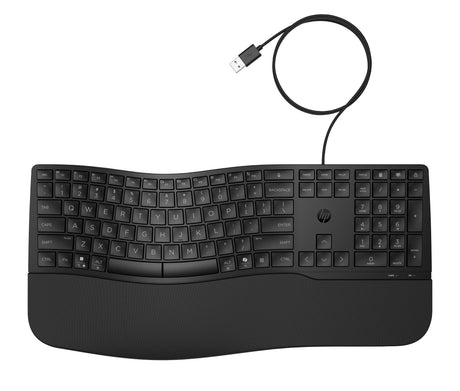 EAN 0197498232720 - HP 485 Comfort Wired Keyboard teclado Oficina USB Negro imagen 9