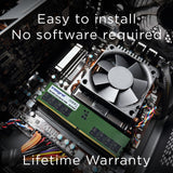 Módulo De Memoria 8go Dimm Ddr5 Integral 4800mhz (Verde)