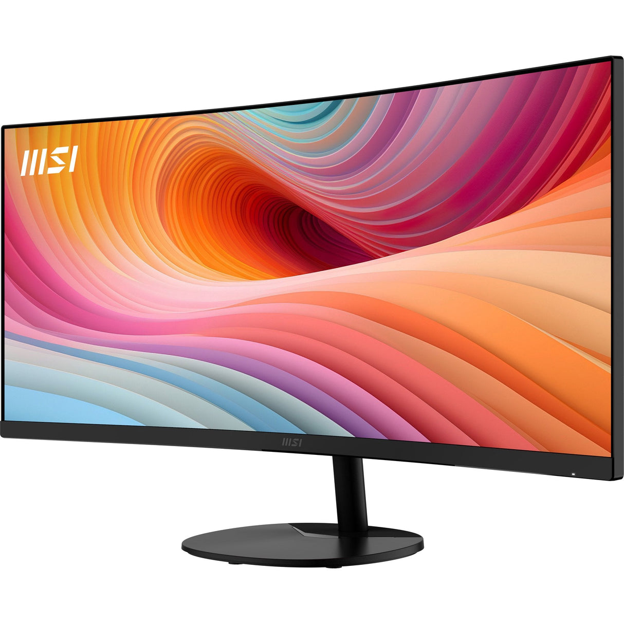 Monitor Msi Pro Mp341cq E12 34" Ultrawide Quad Hd 120hz Va Curvo Altavoces