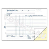 Avery Zweckform Wochenbericht - 50 Hoja - A5 (148 X 210 Mm)