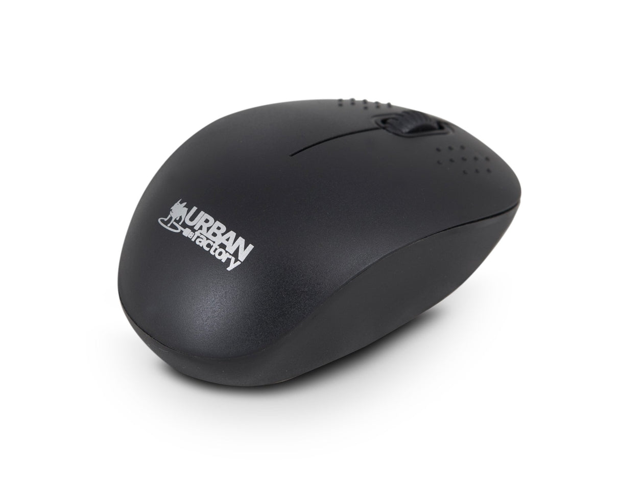 EAN 3760170862040 - Urban Factory Free ratón Oficina Ambidextro RF inalámbrico Óptico 1000 DPI imagen 1