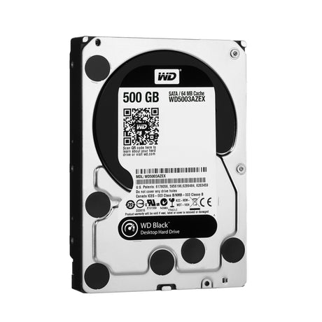 EAN 0718037800233 - Western Digital Black disco duro interno 500 GB 7200 RPM 64 MB 3.5" Serial ATA III imagen 2