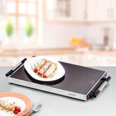 EAN 4001797523020 - Rommelsbacher WPR 307/E cabinete de calefacción 1 cubiertos 3000 W Negro, Acero inoxidable imagen 4