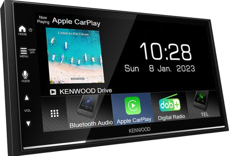 EAN 0019048235060 - Kenwood DMX7722DABS receptor multimedia para coche Negro Wifi Bluetooth imagen 6