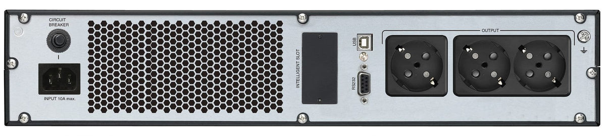 EAN 4713224520600 - FSP Champ Rack 1K sistema de alimentación ininterrumpida (UPS) Doble conversión (en línea) 1 kVA 900 W 3  imagen 2