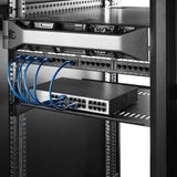 Startech Paquete De 2 - Bandejas 1u Ventiladas Para Rack De 19 Pulgadas - Capacidad 20kg - 40cm/16" De Profundidad