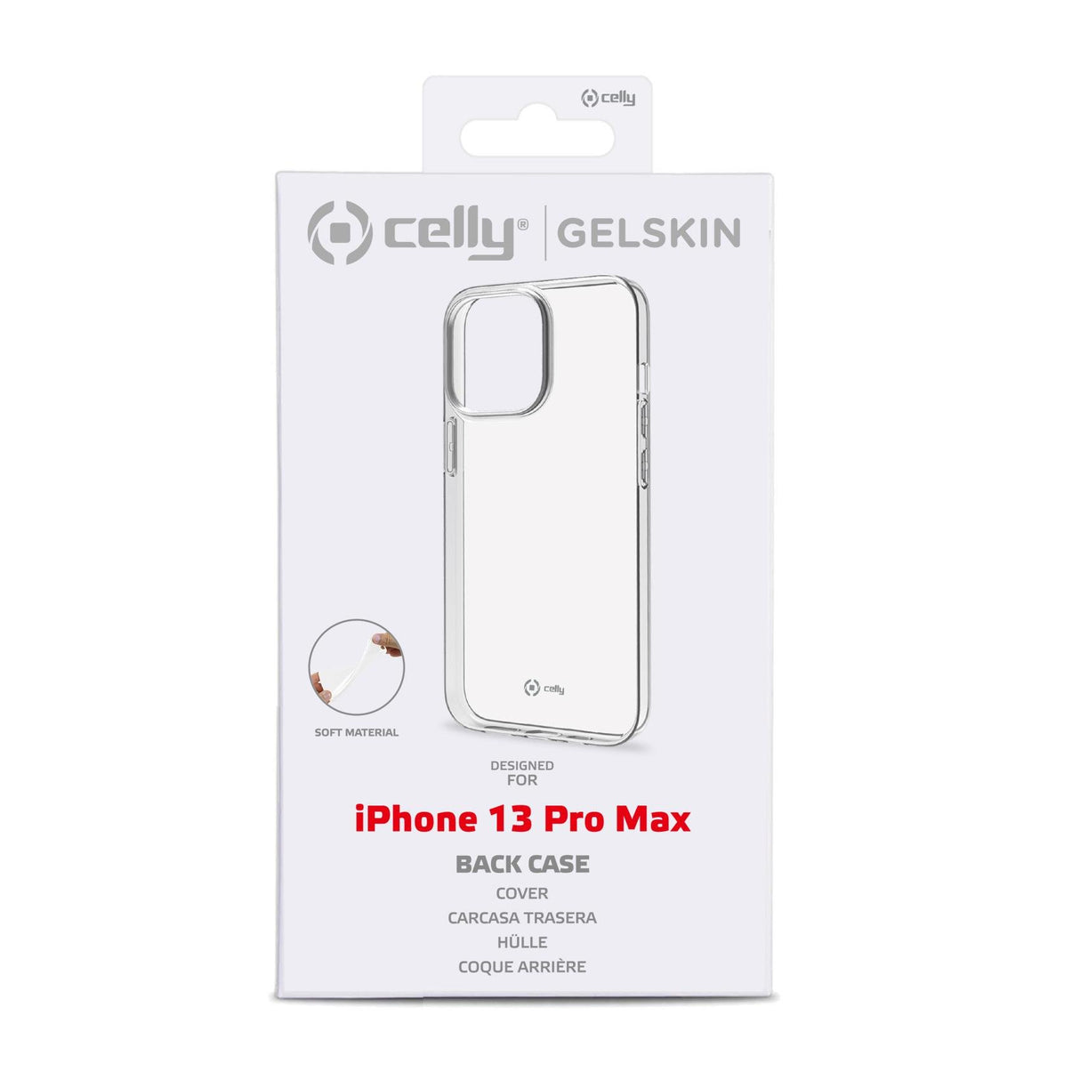EAN 8021735190271 - Celly GELSKIN Apple iPhone 13 Pro Max funda para teléfono móvil 17 cm (6.7") Transparente imagen 4