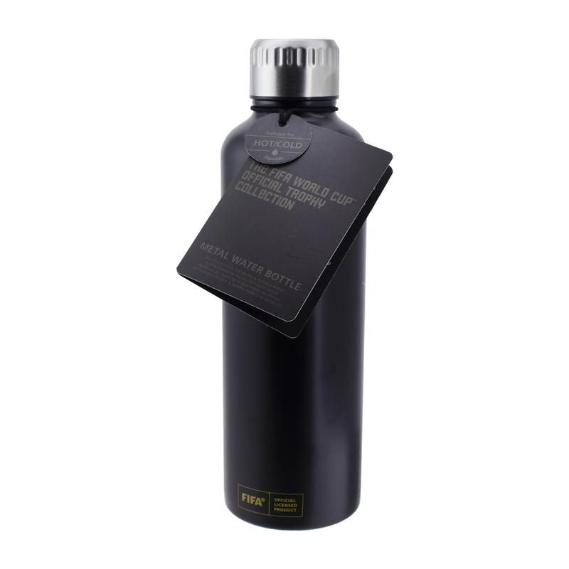 Paladone Pp10275fi Bidón De Agua Uso Diario 500 Ml Acero Inoxidable Negro