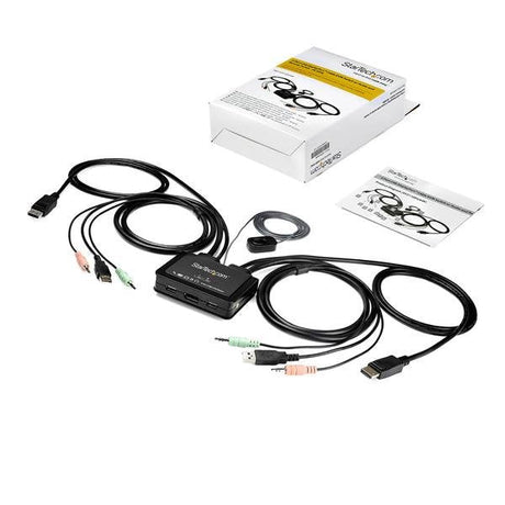 EAN 0065030882156 - StarTech.com SV211DPUA4K interruptor KVM Negro imagen 6