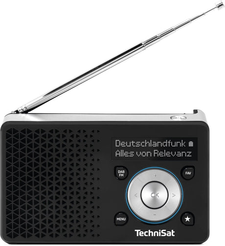 EAN 4019588497108 - TechniSat DIGITRADIO 1 A Portátil Analógico y digital Negro, Plata imagen 2