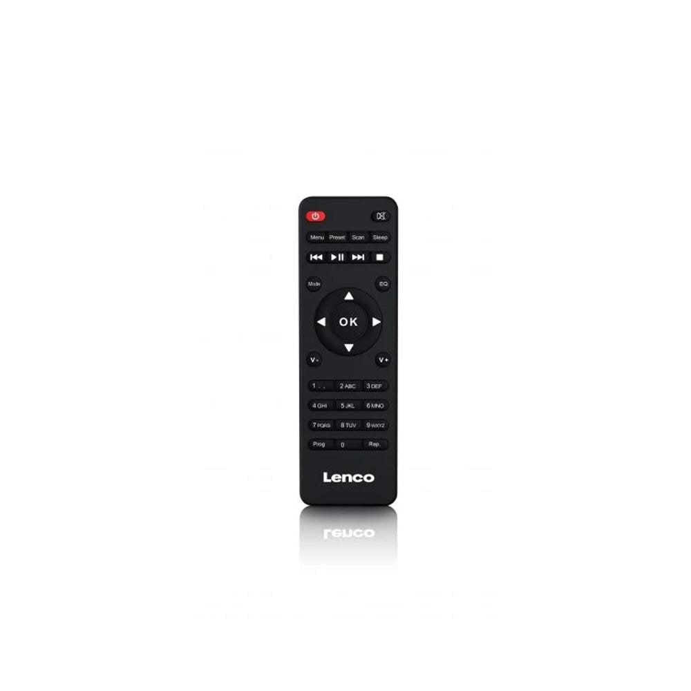 Lenco Mc-250, Minicadena De Música Para Uso Doméstico, Negro, 1 Cubierta(S), 24 W, Dab+,Fm, Tft