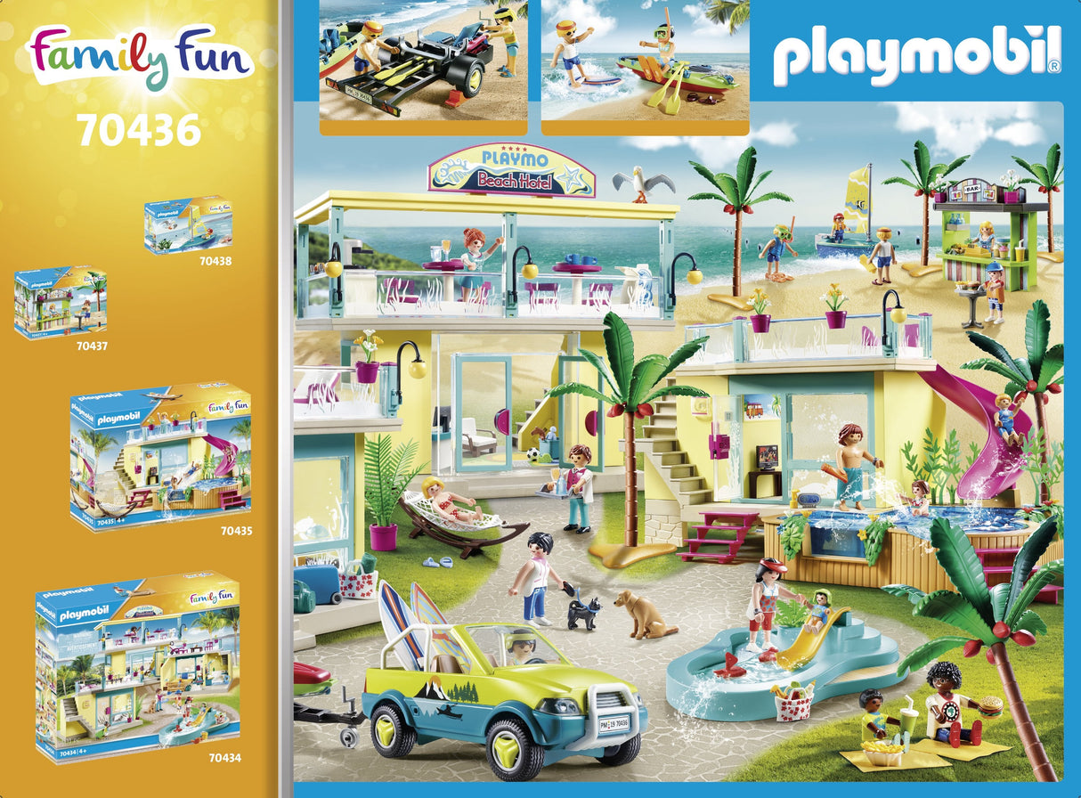 Playmobil Coche De Playa Con Canoa
