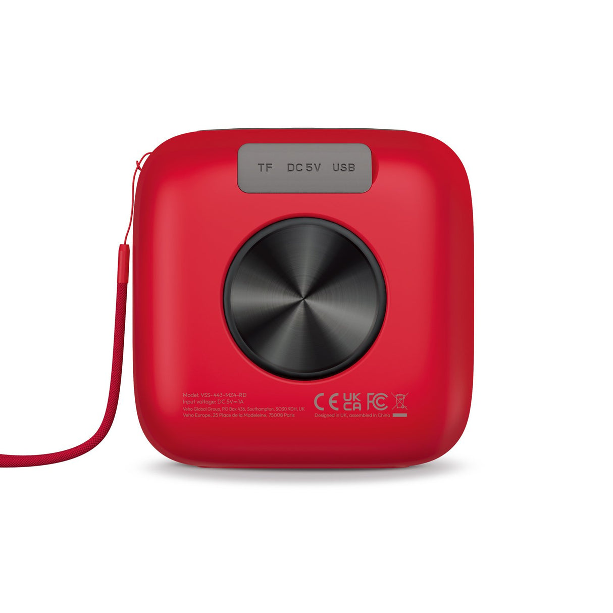 EAN 5060594761669 - Veho MZ-4 PORTABLE BLUETOOTH SPEAKER-R Inalámbrico imagen 5