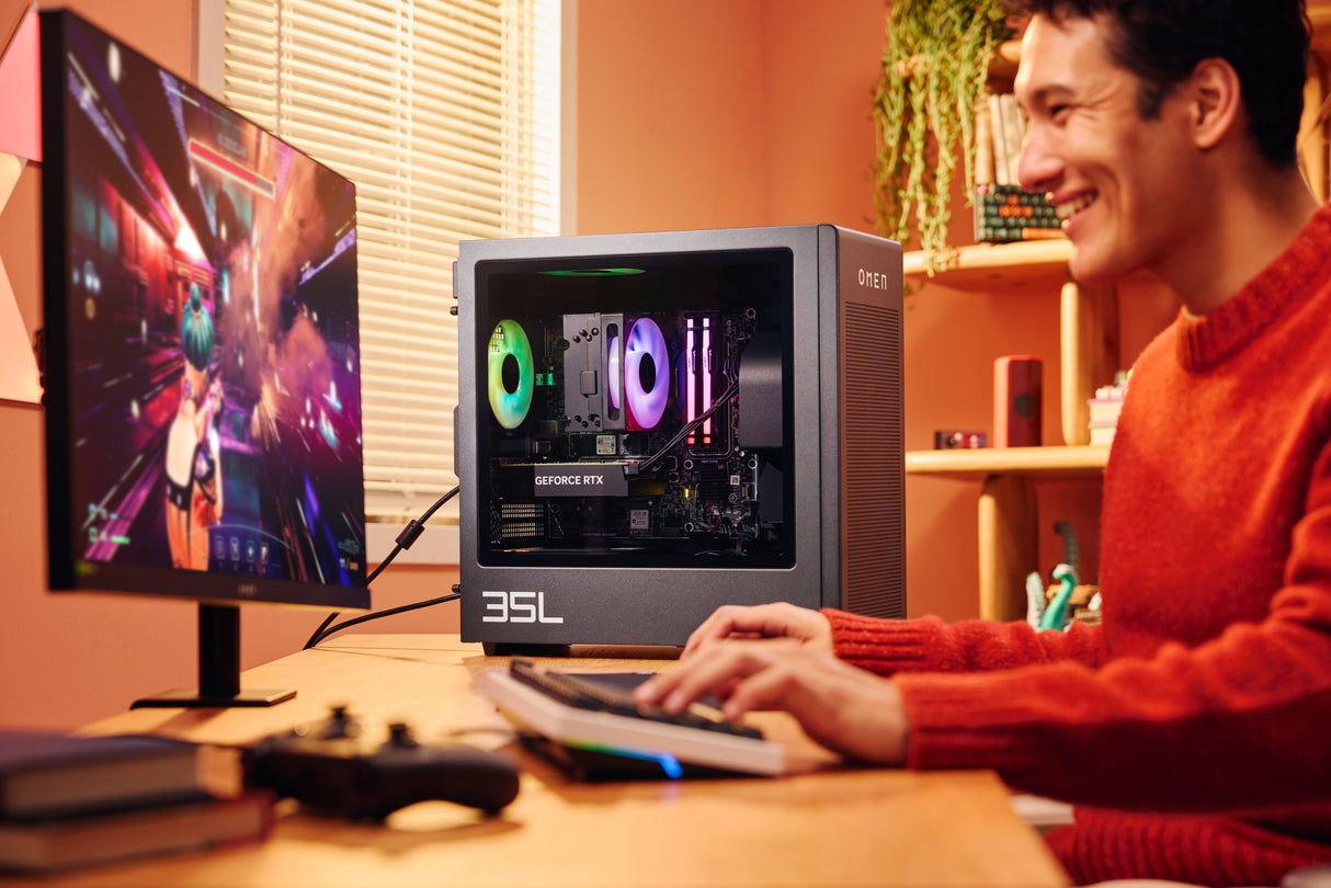 Pc Gaming Hp Omen Gt16-0056ns Intel Core I7-14700f 16gb 1tb Ssd Geforce Rtx 5060 Ti Sin Sistema Operativo