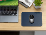 Satechi Vegan-Leather Premium Mouse Pad Blau